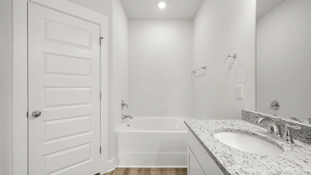 Furnished interior view inside a new home in WindMark Beach, Port Saint Joe (Image 9).