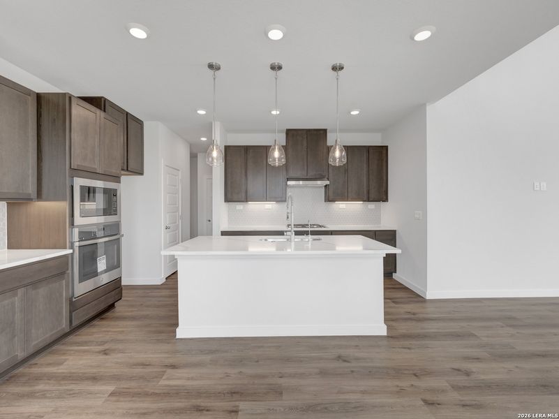 Furnished interior view inside a new home in Fairway Crossing, San Antonio (Image 6).