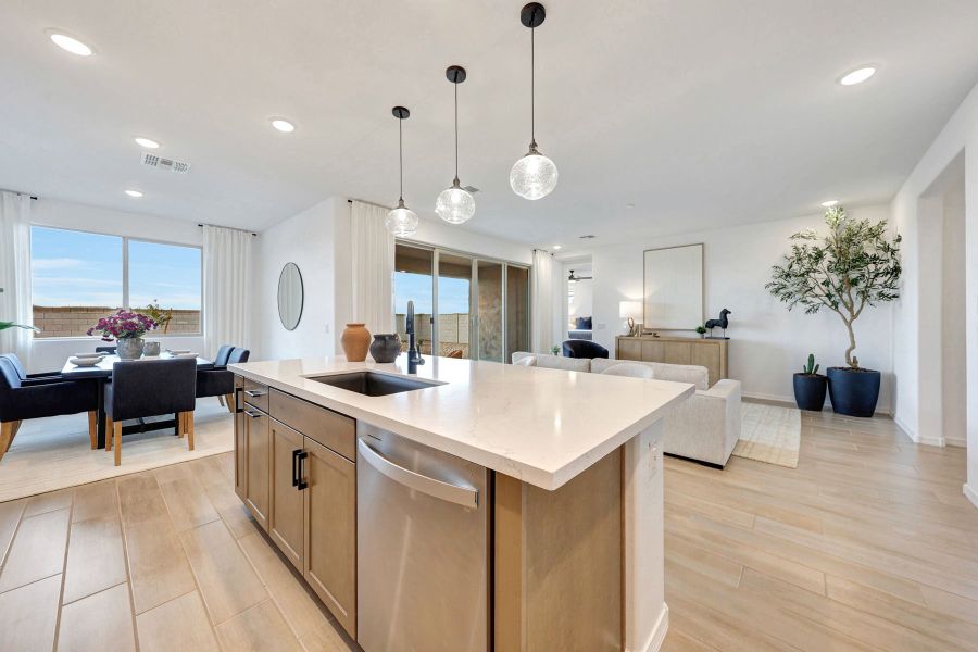 Representative furnished interior of a home built from the Ash by Mattamy Homes in Las Ventanas, Goodyear (Image 10).