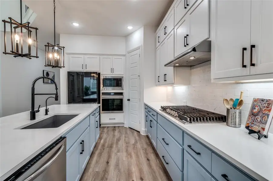 Furnished interior view inside a new home in Sandbrock Ranch: 50ft. lots, Aubrey (Image 16).