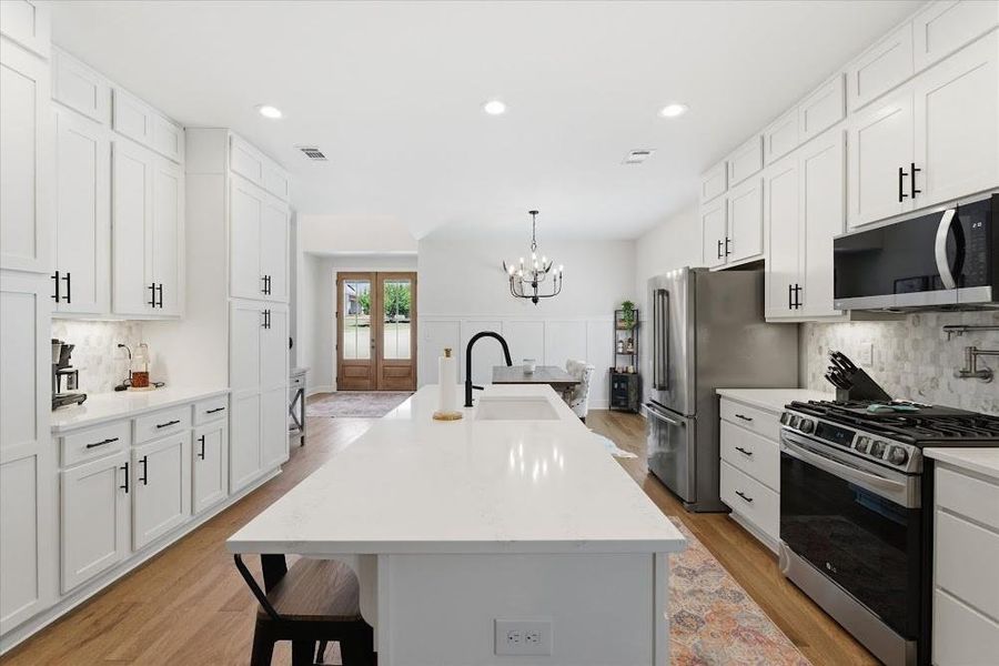 Furnished interior view inside a new home in , Carrollton (Image 16).