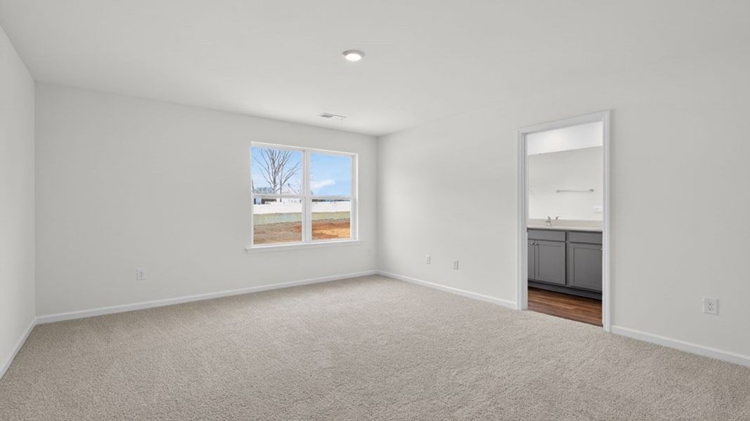 Spacious, unfurnished interior of a new home in Wilson's Ridge, Wilson's Mills (Image 12). Spacious, unfurnished interior of a new home in Wilson's Ridge, Wilson's Mills (Image 12).