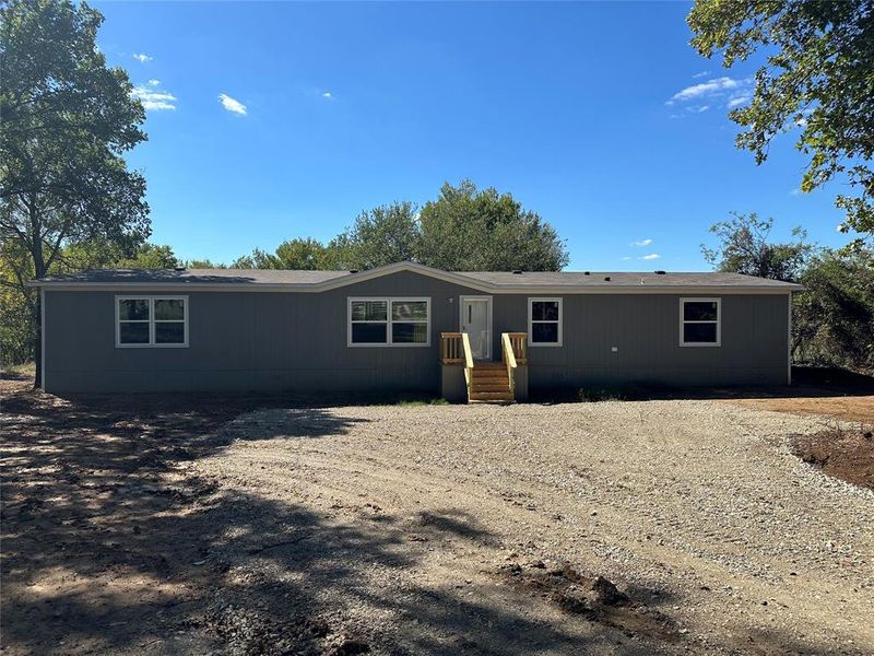 View of manufactured / mobile home