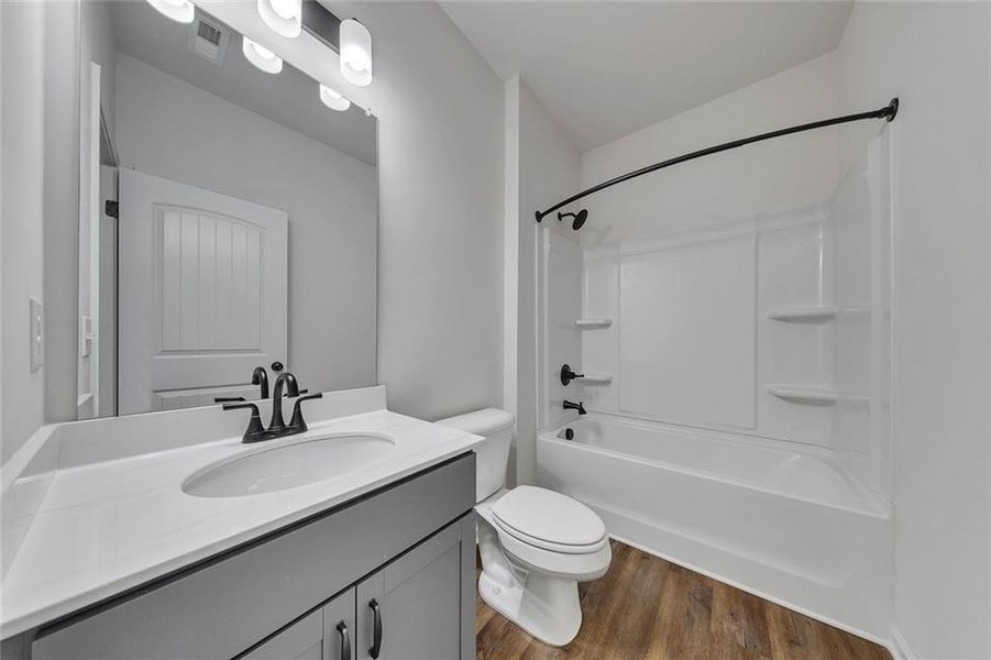 Furnished interior view inside a new home in Laurel Park, Cartersville (Image 6).