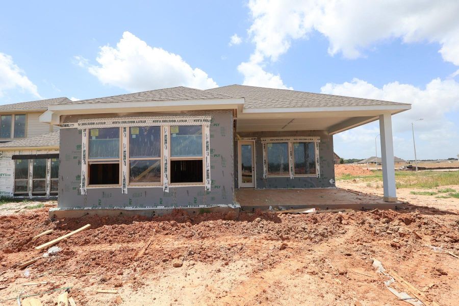 In-progress construction of a new home in Escondido - Terrace Collection, Magnolia, TX (Image 10).