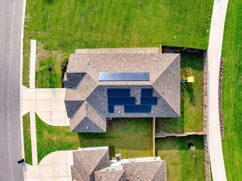 Fully paid-off solar panels and no neighbors to the left. Fully paid-off solar panels and no neighbors to the left.