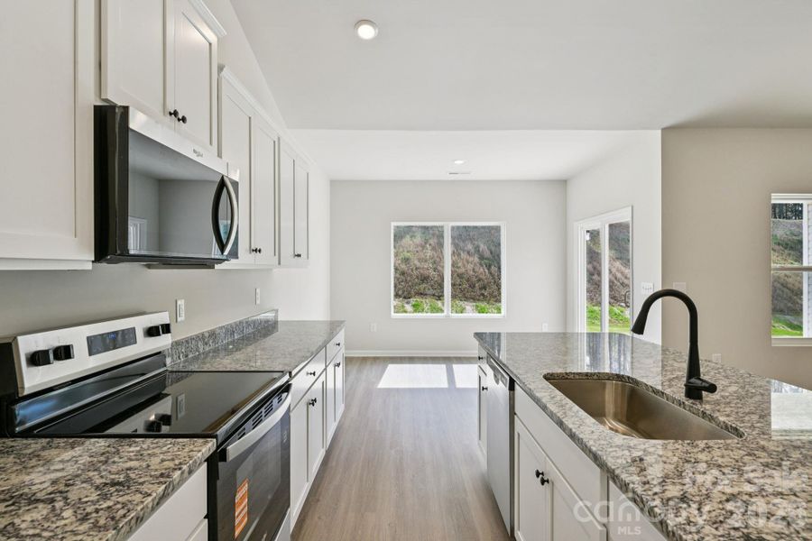 Furnished interior view inside a new home in Willow Estates, Shelby (Image 9).