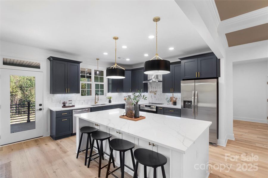Furnished interior view inside a new home in , Kannapolis (Image 10).