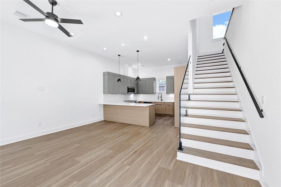 Spacious, unfurnished interior of a new home in , Houston (Image 16). Spacious, unfurnished interior of a new home in , Houston (Image 16).