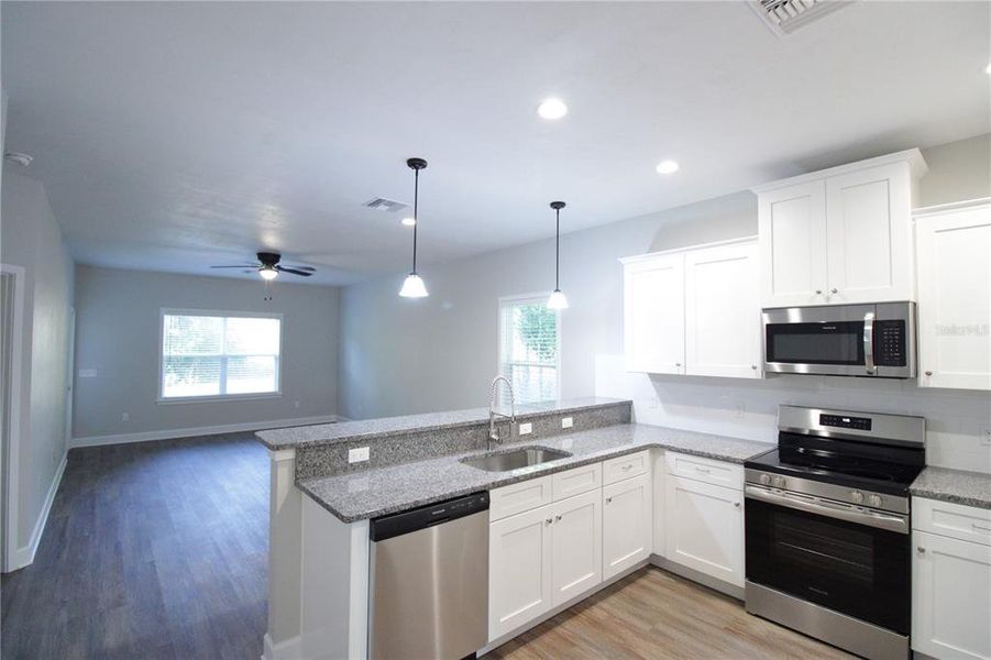 Furnished interior view inside a new home in , Lake City (Image 6). Furnished interior view inside a new home in , Lake City (Image 6).