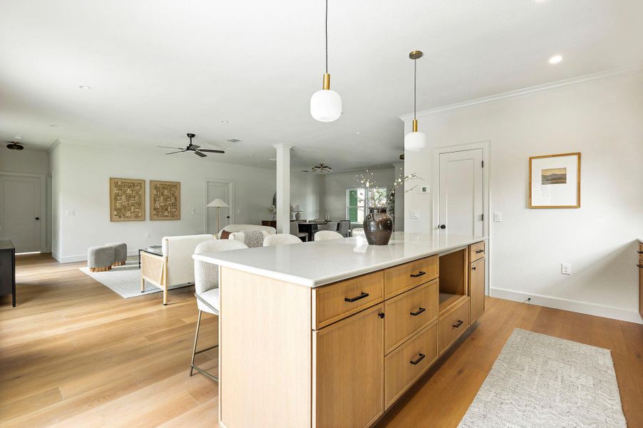 Furnished interior view inside a new home in , Austin (Image 10).