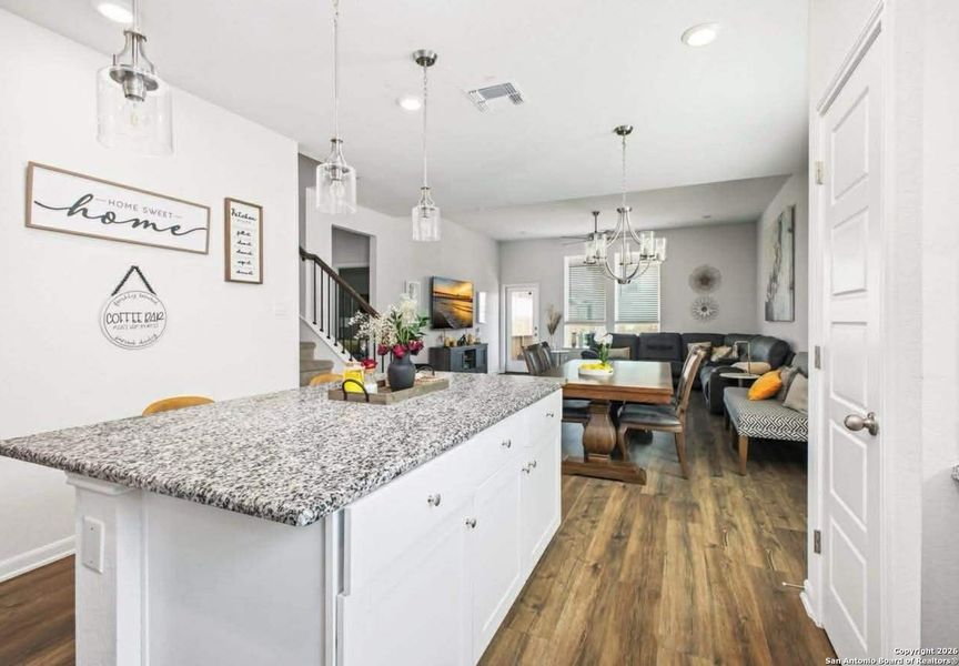 Furnished interior view inside a new home in Bricewood, San Antonio (Image 6).