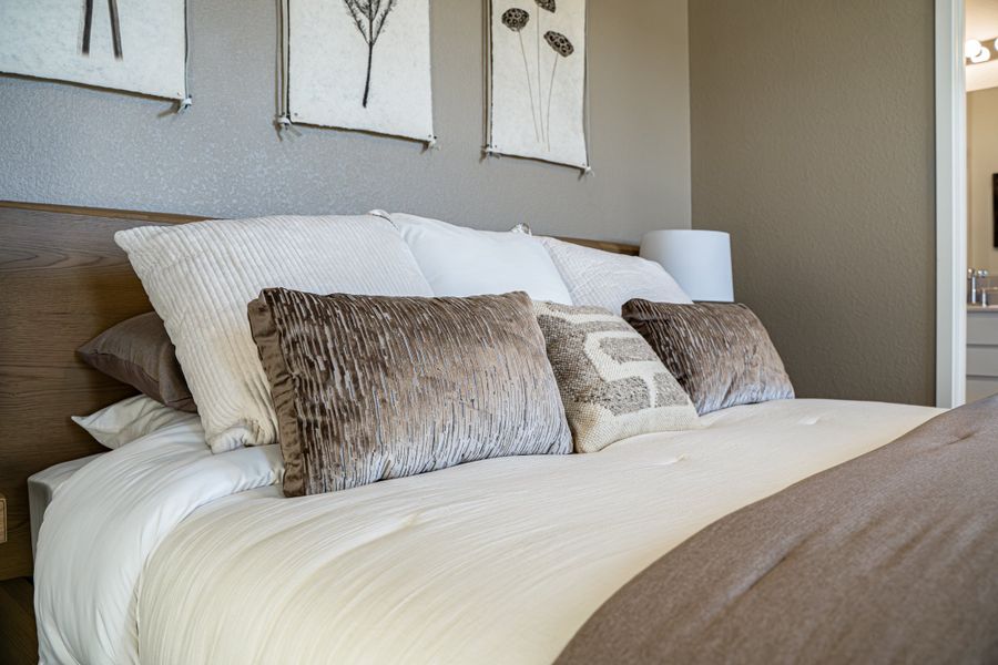 Representative furnished interior of a home built from the Holly by Baessler Homes in Hudson Hills, Hudson (Image 18).