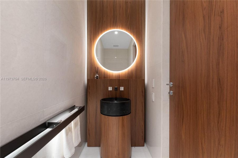 Close-up of interior finishes inside a home in , Miami (Image 19).