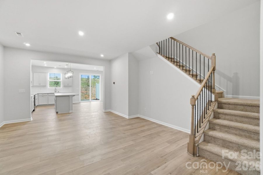 Spacious, unfurnished interior of a new home in Bailey Run, Charlotte (Image 26). Spacious, unfurnished interior of a new home in Bailey Run, Charlotte (Image 26).