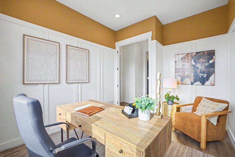 Representative furnished interior of a home built from the Glen Eyrie by Scott Felder Homes in Jackson Creek, Monument (Image 10). Representative furnished interior of a home built from the Glen Eyrie by Scott Felder Homes in Jackson Creek, Monument (Image 10).
