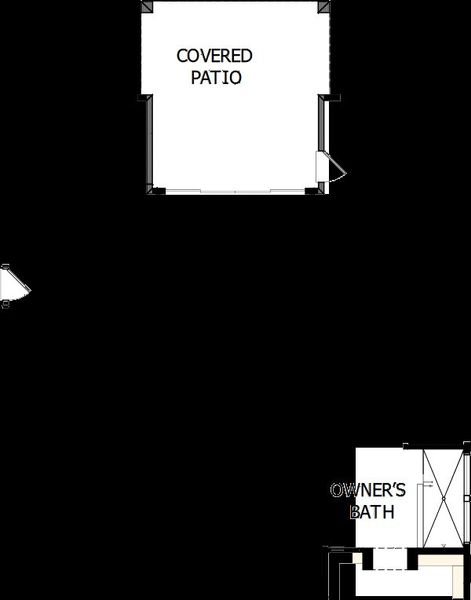 2D floor plan layout of this home in Tavolo at Soleo, San Tan Valley, AZ (Image 6).
