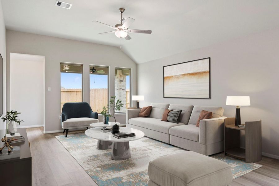 Furnished interior view inside a new home in Jubilee, Hockley (Image 6).