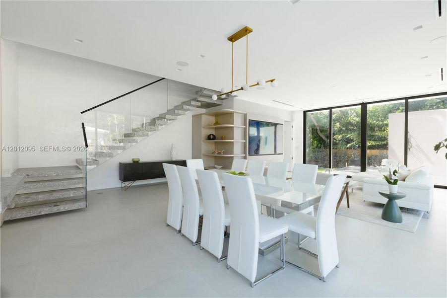 Furnished interior view inside a new home in , Miami Shores (Image 5). Furnished interior view inside a new home in , Miami Shores (Image 5).