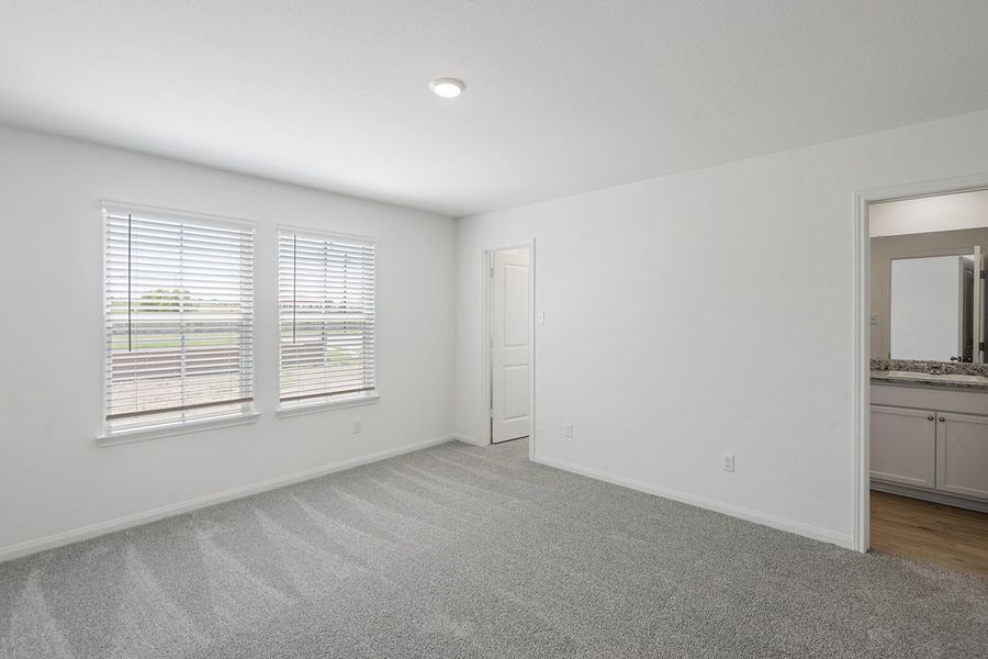 Spacious, unfurnished interior of a new home in Cypress Trails at Bauer Landing, Hockley (Image 7). Spacious, unfurnished interior of a new home in Cypress Trails at Bauer Landing, Hockley (Image 7).