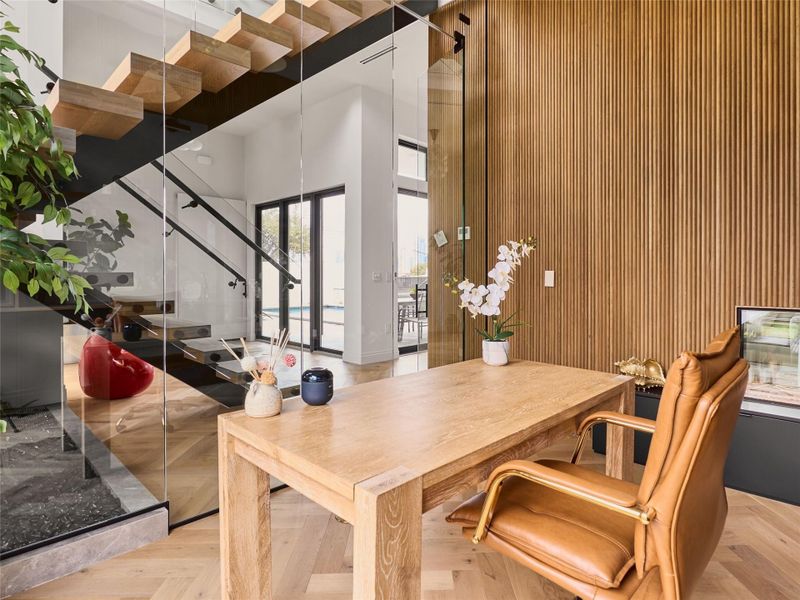 Furnished interior view inside a new home in , Austin (Image 12).