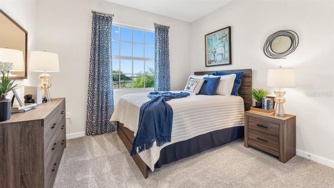 Furnished interior view inside a new home in Coral Lakes - Tradition & Express, Punta Gorda (Image 9).