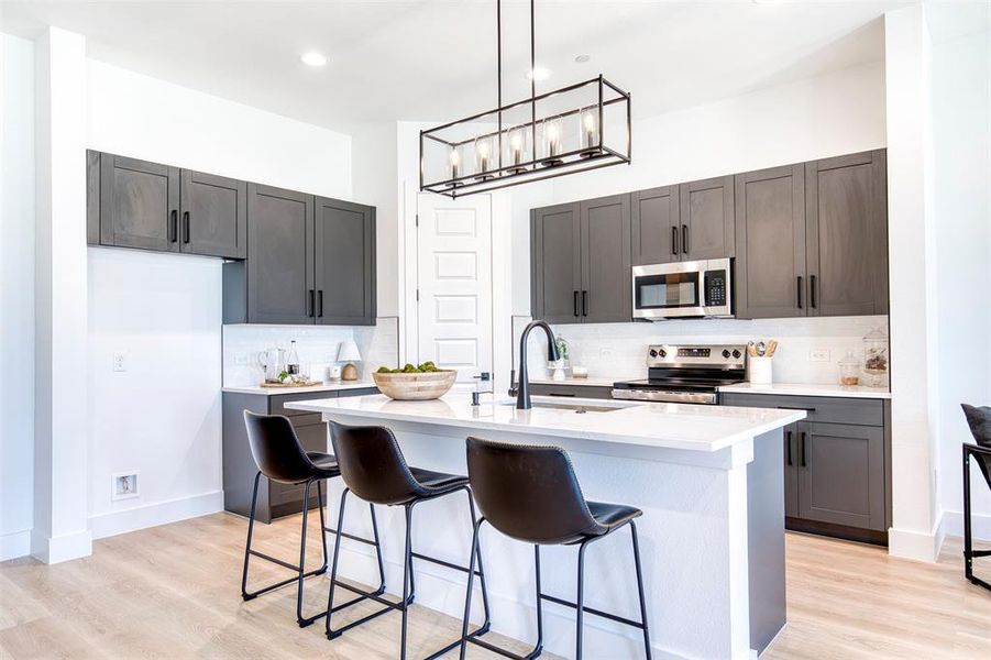 Furnished interior view inside a new home in , Rowlett (Image 13). Furnished interior view inside a new home in , Rowlett (Image 13).