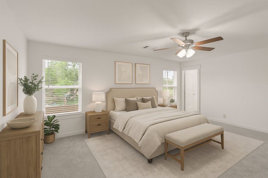 Representative furnished interior of a home built from the Wise Colony At Pinehurst by Brohn Homes in Colony at Pinehurst, Pinehurst (Image 10). Representative furnished interior of a home built from the Wise Colony At Pinehurst by Brohn Homes in Colony at Pinehurst, Pinehurst (Image 10).