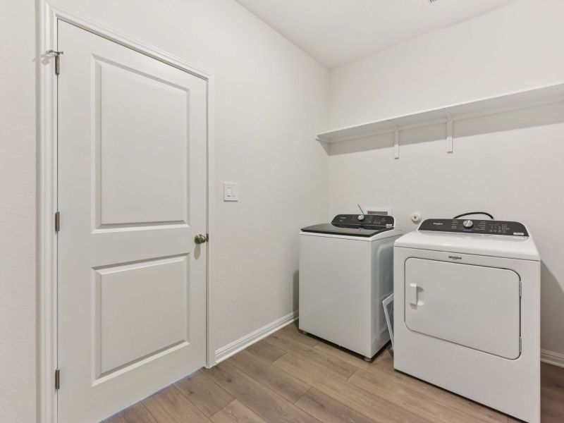 Close-up of interior finishes inside a home in Prairie Winds - Boulevard Collection, Hutto (Image 6).