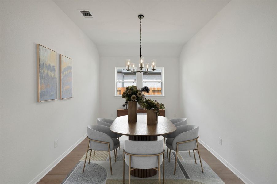 Virtually staged to give you the visual you need to see furniture placement and how the home can live.