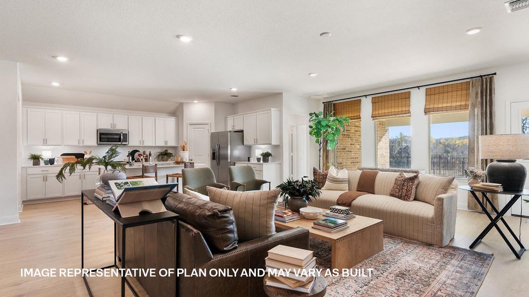 Furnished interior view inside a new home in Riverview, Georgetown (Image 11).