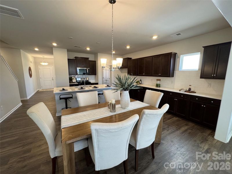 Furnished interior view inside a new home in McFarland Estates, York (Image 13).