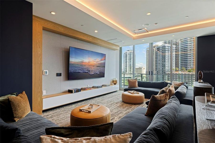 Furnished interior view inside a new home in , St. Petersburg (Image 13).