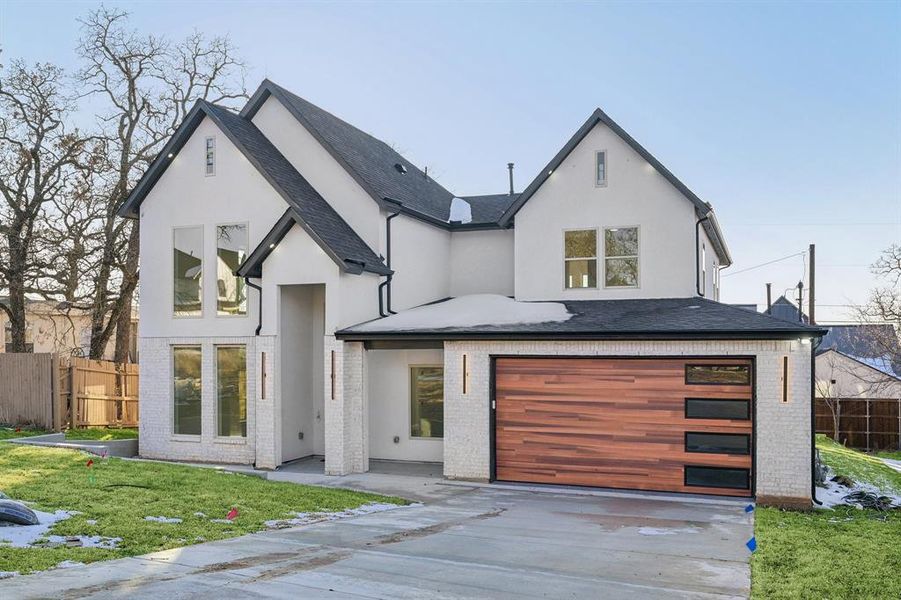 Front exterior of a new home in , Keller, TX, highlighting curb appeal (Image 1). Front exterior of a new home in , Keller, TX, highlighting curb appeal (Image 1).