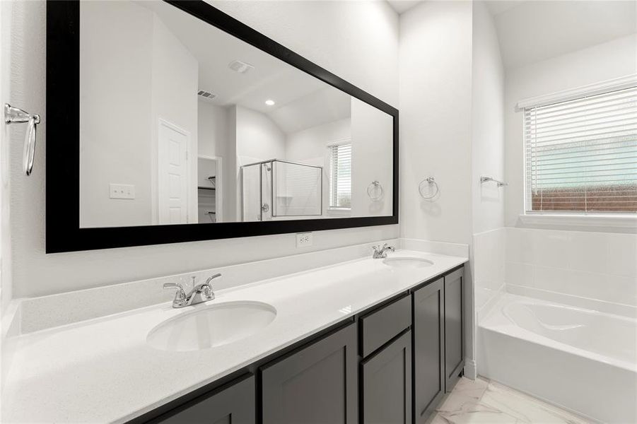 Furnished interior view inside a new home in Mercer Meadows, Royse City (Image 8). Furnished interior view inside a new home in Mercer Meadows, Royse City (Image 8).