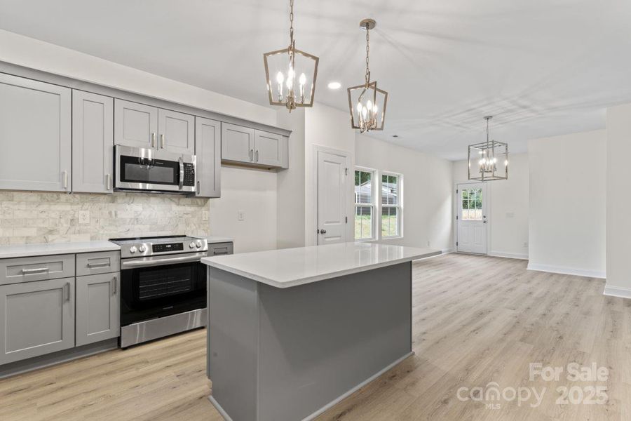 Furnished interior view inside a new home in , Albemarle (Image 6). Furnished interior view inside a new home in , Albemarle (Image 6).