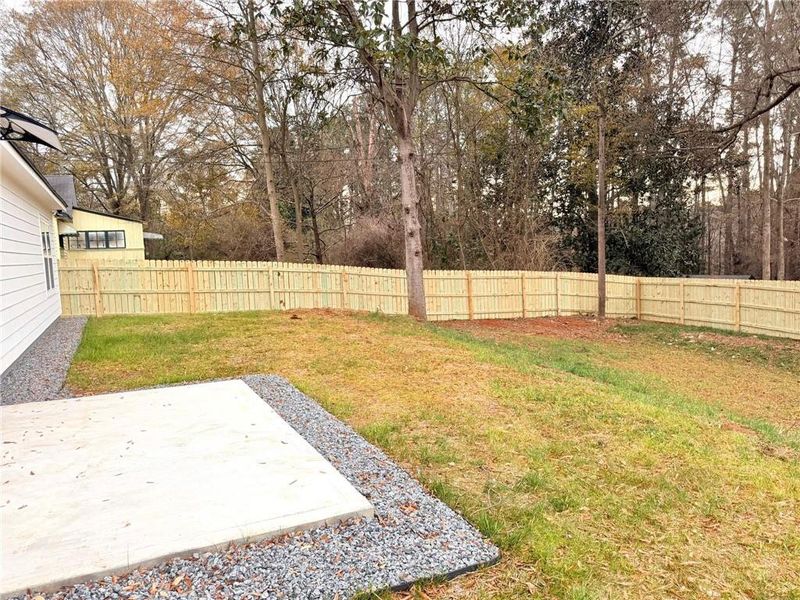 Exterior details and patio area of a home in , Austell (Image 20).