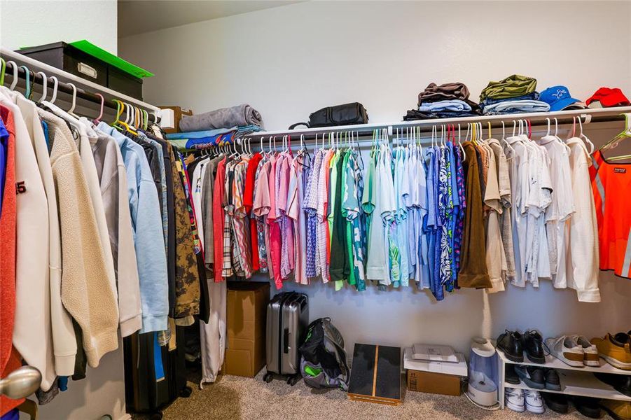 Primary Bedroom Walk-in closet