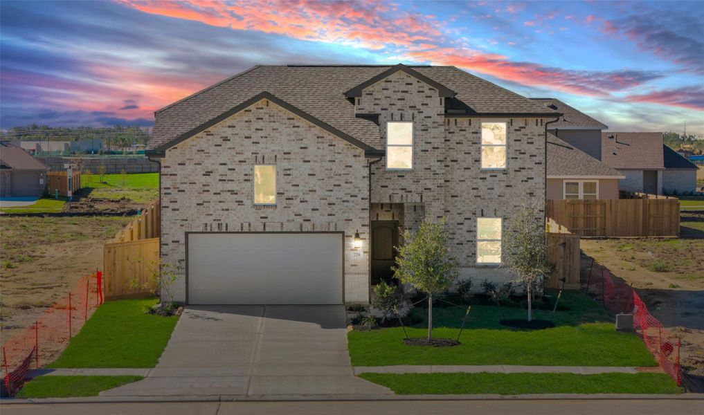 Stunning Sweet Pea design by K. Hovnanian Homes in elevation RA built in Aspire at River Ranch Trails. Stunning Sweet Pea design by K. Hovnanian Homes in elevation RA built in Aspire at River Ranch Trails.