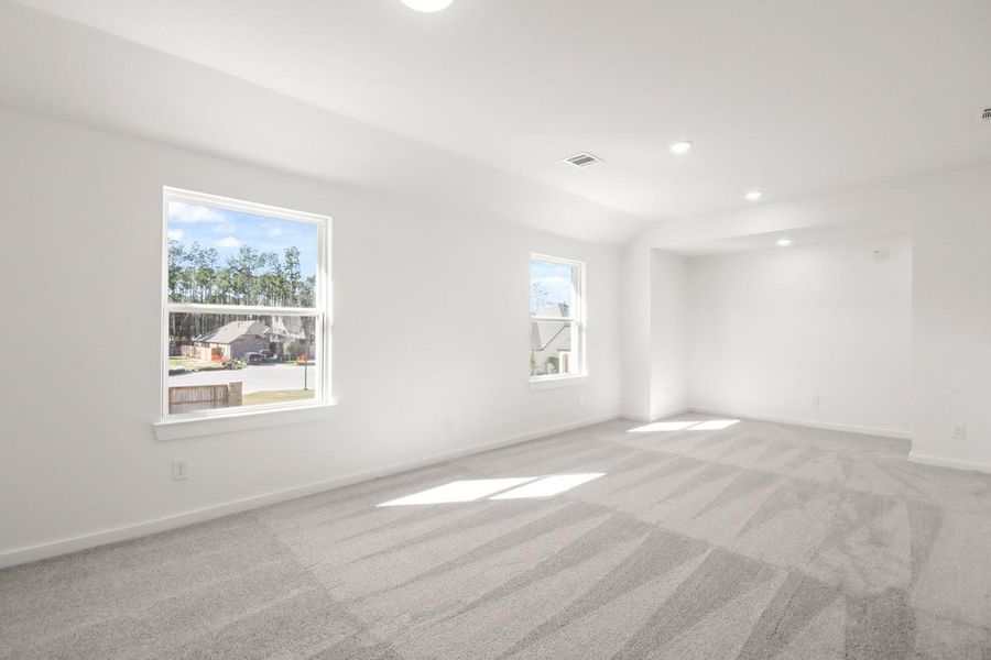 Spacious, unfurnished interior of a new home in The Highlands, Porter (Image 17).