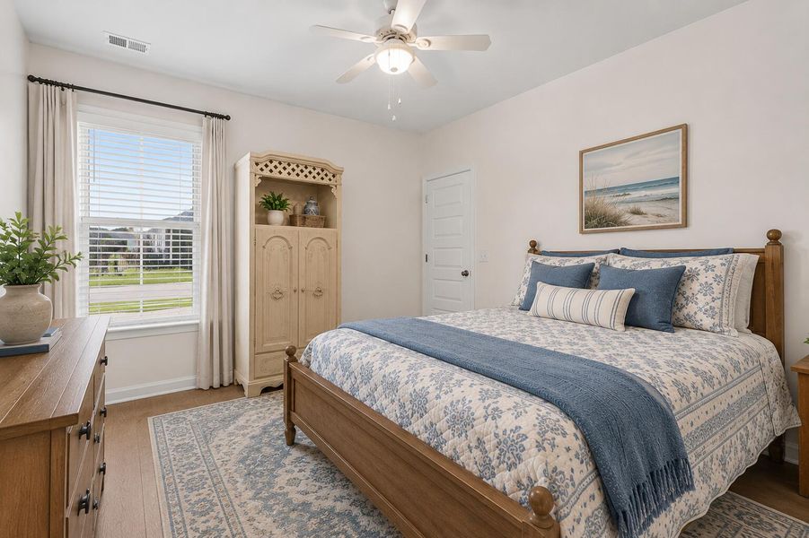 Furnished interior view inside a new home in Horizons at Summers Corner | 55+, Summerville (Image 35). Furnished interior view inside a new home in Horizons at Summers Corner | 55+, Summerville (Image 35).