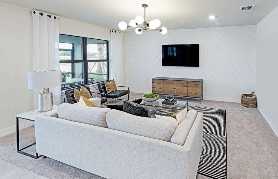 Representative furnished interior of a home built from the Chapman by Centex in Caloosa Cove, Labelle (Image 17). Representative furnished interior of a home built from the Chapman by Centex in Caloosa Cove, Labelle (Image 17).