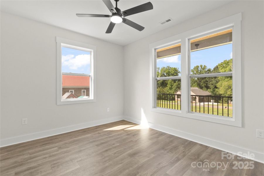 Bedroom 3 looking at front porch