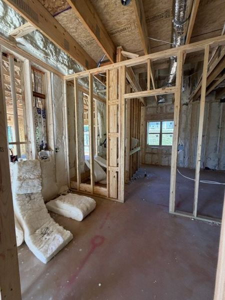 In-progress construction of a new home in Lakefield, Palmetto, GA (Image 8).