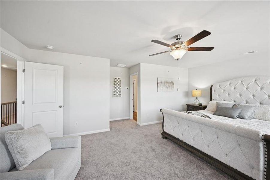 Furnished interior view inside a new home in , Woodstock (Image 29).
