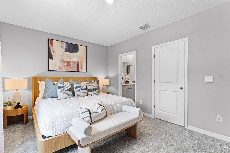 Furnished interior view inside a new home in Nona West, Orlando (Image 10). Furnished interior view inside a new home in Nona West, Orlando (Image 10).