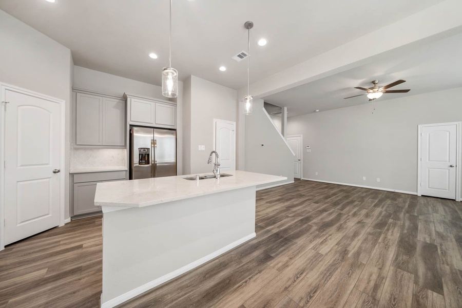 Furnished interior view inside a new home in Woodforest, Montgomery (Image 10).