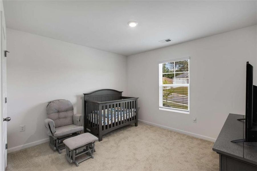 Furnished interior view inside a new home in Stillwater Springs, Dacula (Image 32). Furnished interior view inside a new home in Stillwater Springs, Dacula (Image 32).