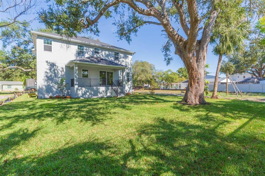Exterior details and patio area of a home in , Tampa (Image 31). Exterior details and patio area of a home in , Tampa (Image 31).