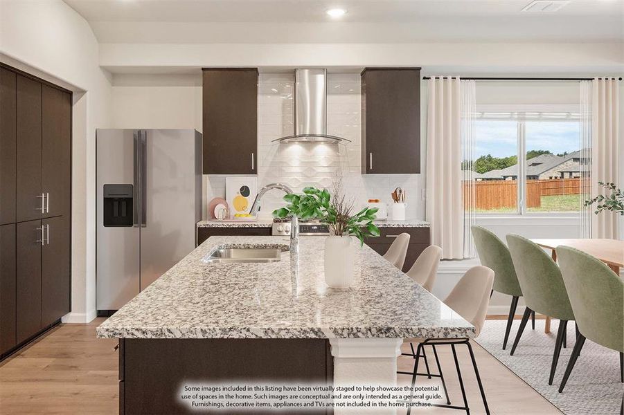 Furnished interior view inside a new home in Eagle Glen Elements, Alvarado (Image 8).